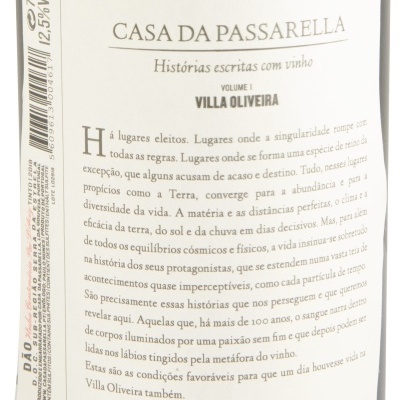 Casa da Passarella Villa Oliveira Pai D'Aviz Tinto 2018