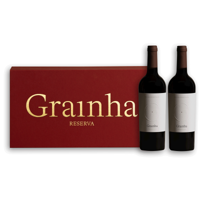 Conjunto Natal 2 Garrafas Grainha Reserva Tinto