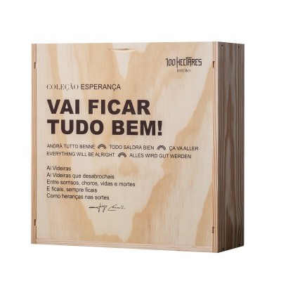 Conjunto 3 Garrafas 100 Hectares Coleção Esperança