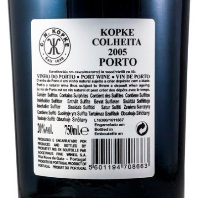 Porto Kopke Colheita 2005