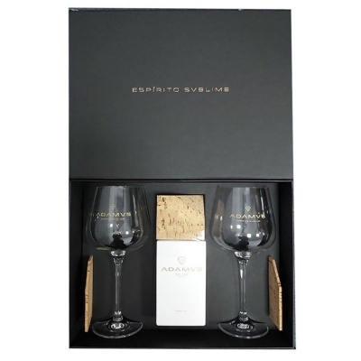 Gin Adamus Pack Com 2 Copos Gin Adamus Pack Com 2 Copos