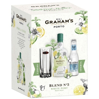 Porto Graham's Blend Nr5 Porto Branco com copo e tónica de oferta
