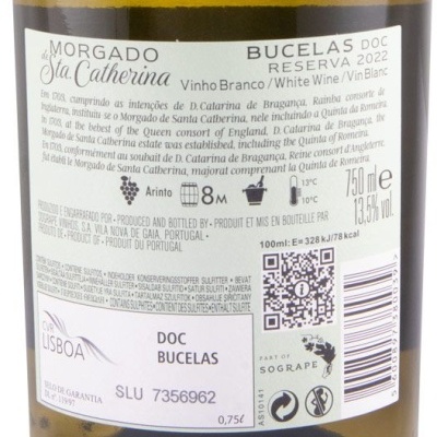 Morgado Santa Catherina Reserva Branco 2022