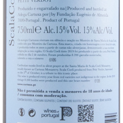 Scala Coeli Petit Verdot Tinto 2019