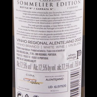 Casa Relvas Sommelier Edition Branco 2022