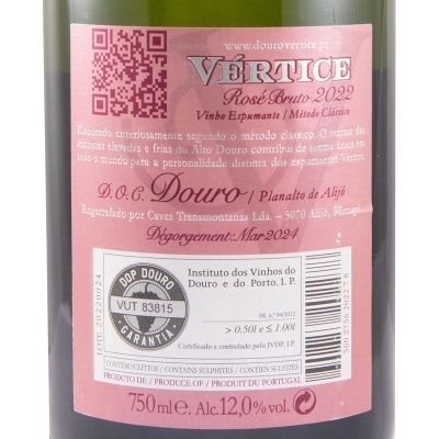 Espumante Vértice Bruto Rosé