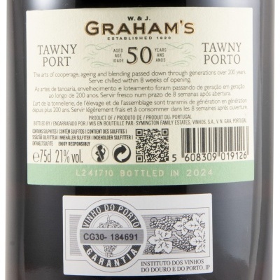 Porto Graham's 50 Anos Tawny
