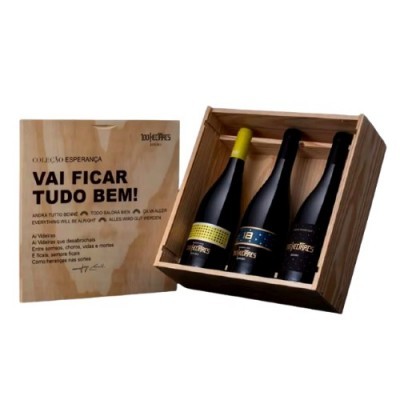 Conjunto 3 Garrafas 100 Hectares Coleção Esperança