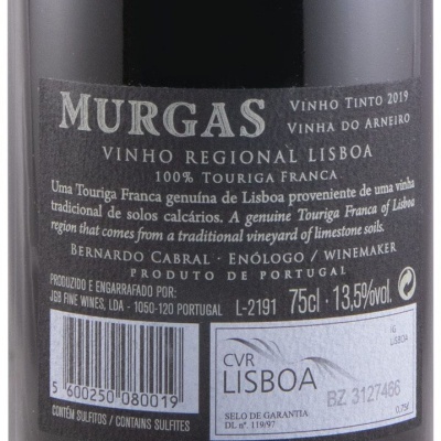 Murgas Touriga Franca Tinto 2019