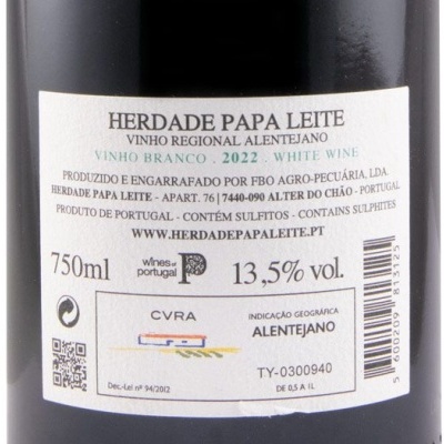 Herdade Papa Leite Pacto do Diabo Branco 2023