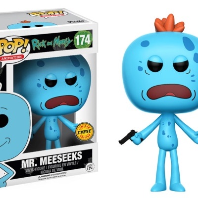 Funko Pop! Animation: Rick & Morty - Mr Meeseeks - Chase - 174