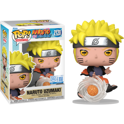 * PRÉ-RESERVA * Funko POP! Naruto: Shippuden - Naruto Uzumaki (Lava Release Rasenshuriken) EXCLUSIVE #2120
