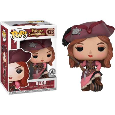 Funko POP! Movies: Pirates of the Caribbean - Redd - Metallic - Exclusive - 423