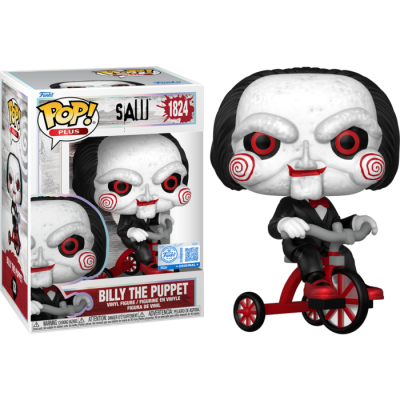 Funko POP! PLUS SAW Billy on Tricycle 10th Anniversary EXCLUSIVE #1824