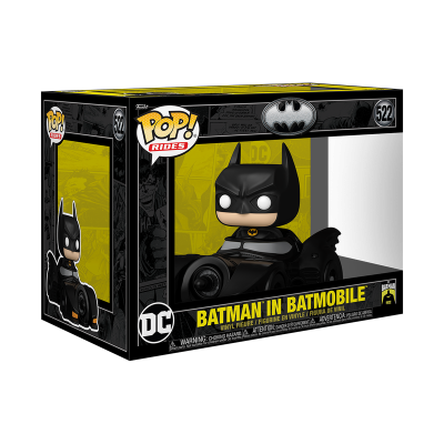 Funko POP! Heroes: Deluxe - BATMAN 85TH - Batman with Batmobile - 522