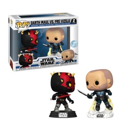 Funko POP! Star Wars: Darth Maul vs Pre Vizsla 2-Pack Exclusive