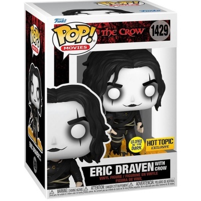 Funko POP! Movies: The Crow - Eric Draven With Crow - Exclusive - 1429