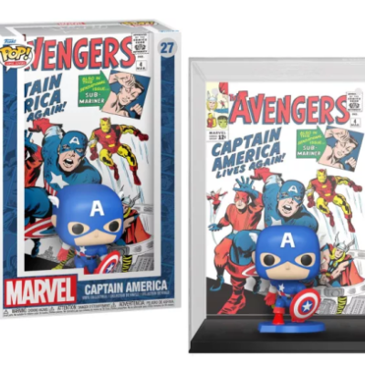Funko POP! Marvel: Comic Cover - Captain America Avengers #4 1963 - 27