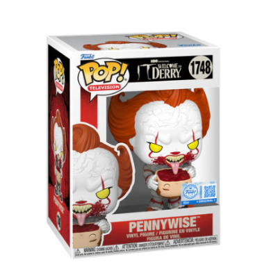 Funko POP! WELCOME TO DERRY PENNYWISE WITH HEAD EXCLUSIVE #1748