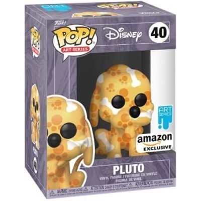 Funko Pop! Disney Art Series: - Pluto - Amazon Sticker Exclusive - 40