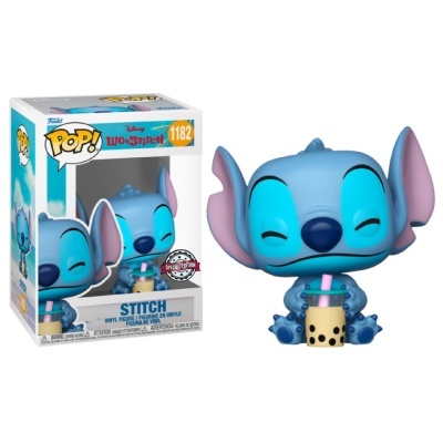 Funko POP! Disney: Lilo & Stitch - Stitch with Boba Tea - Exclusive - 1182