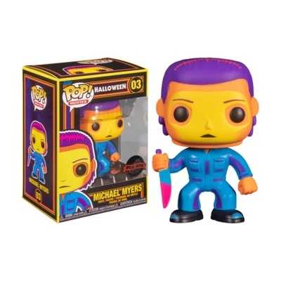 Funko Pop! Movies: Michael Myers - Blacklight - Exclusive - 03