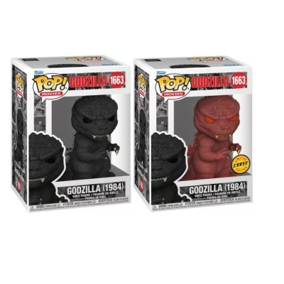 * PRÉ-RESERVA * Funko POP! Movies Godzilla Godzilla (1984) #1663 CHASE BUNDLE