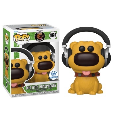 Funko POP! DISNEY: PIXAR - Dug Days - Dug with Headphones - FUNKO EXCLUSIVE - 1097