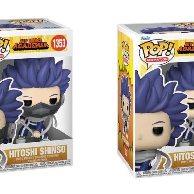 Funko POP! Animation: My Hero Academia - Hitoshi Shinso - Common and Chase Bundle - 1353
