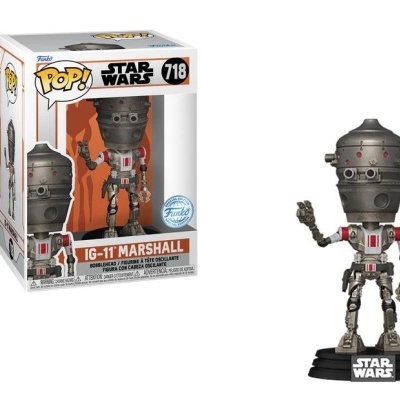 Funko POP! Star Wars: The Mandalorian - IG-11 Marshall - Exclusive - 718