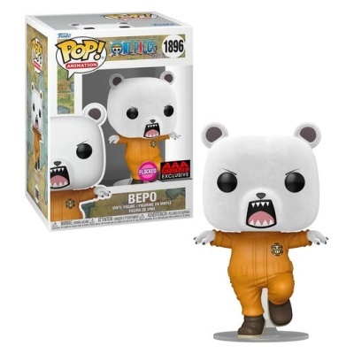 Funko POP! Animation ONE PIECE BEPO (FLOCKED) EXCLUSIVE #1896