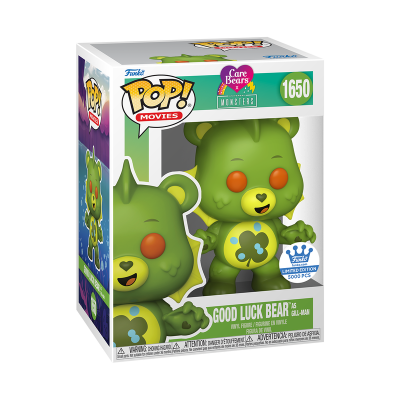 Funko POP! Movies Care Bears X Universal Monsters Good Luck Bear as Gill-Man - FUNKO EXCLUSIVE - 1650
