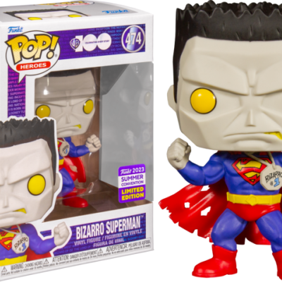 Funko POP! Heroes: Superman - Warner Bros 100th Anniversary - Bizzaro Superman - 2023 SDCC Exclusive - 474