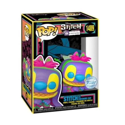 Funko POP! Disvey: STITCH AS CHESHIRE CAT - BLACK LIGHT - Exclusive - 1489