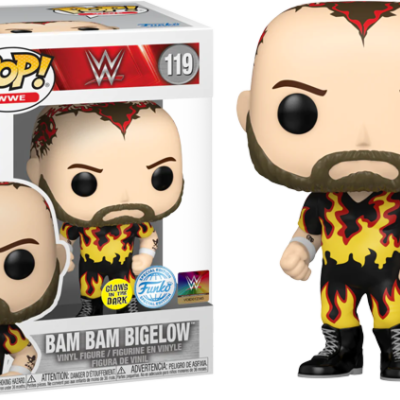 Funko POP! Sports: WWE - Bam Bam Bigelow - GITD - Exclusive - 119