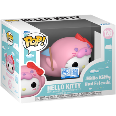 * PRÉ-RESERVA * Funko POP! Hello Kitty & Friends - Hello Kitty (Seal Pup) EXCLUSIVE #126