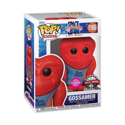 Funko POP! Movies: Space Jam 2 - Gossamer - Flocked - Exclusive - 1186