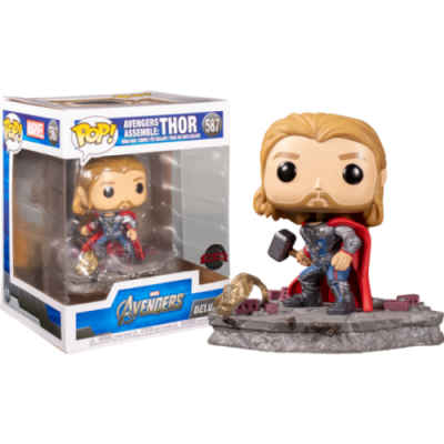 Funko POP! Marvel: AVENGERS - Thor Assemble - Deluxe - Exclusive - 587