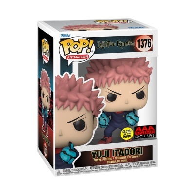 Funko POP! Animation: Jujutsu Kaisen - Yuji Itadori - GITD - AAA ANIME Exclusive - 1376