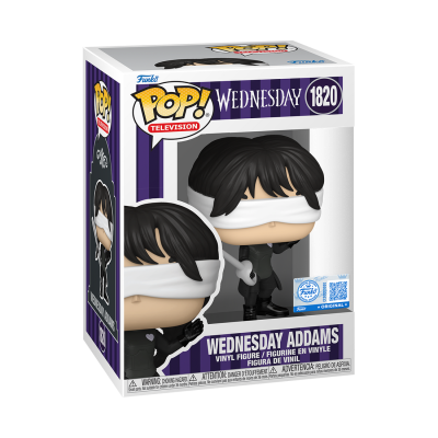 * PRÉ-RESERVA * Funko POP! WEDNESDAY ADDAMS (FENCING) - WEDNESDAY EXCLUSIVE #1820