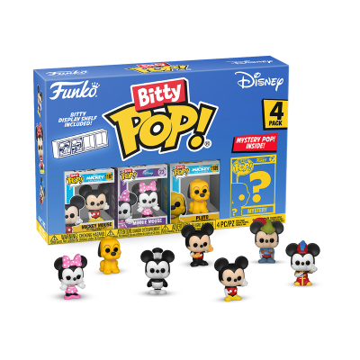 Bitty POP! Disney 4 Pack Series 1 (Mickey Mouse)