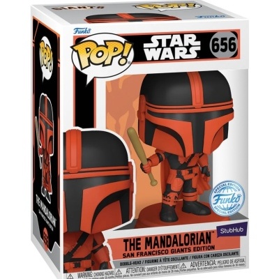 Funko POP! Star Wars: THE MANDALORIAN (SAN FRANCISCO GIANTS EDITION) - Exclusive - 656