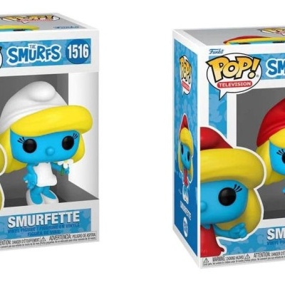 Funko POP! Television: The Smurfs - Smurfette - Common and Chase Bundle - 1516