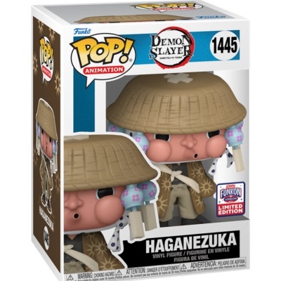 Funko POP! Animation: Demon Slayer: Haganezuka with Hat (2024 London Funkon Exclusive) #1445