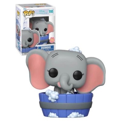 Funko POP! Disney: Dumbo in Bathtub - Exclusive - 1195 *caixa danificada*