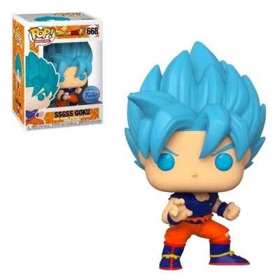 Funko POP! Animation: Dragon Ball Super - SSGSS Goku - Exclusive - 668