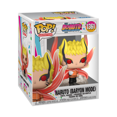 Funko POP! Animation: Supersized - Naruto Boruto - Baryon Mode Naruto - 1361
