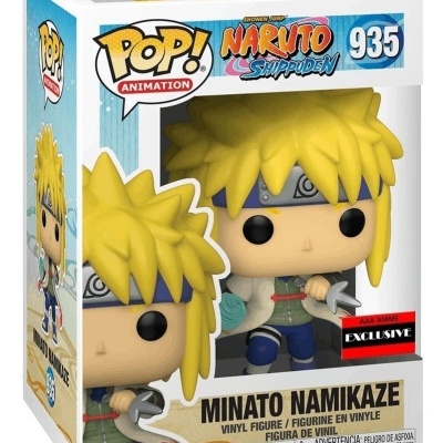 Funko POP! Animation: Naruto Shippuden - Minato Namikaze Rasengan - AAA Anime Sticker Exclusive - 935