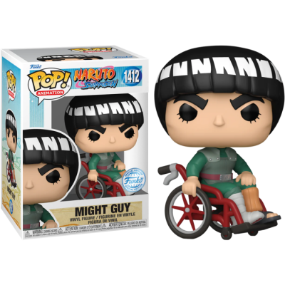 Funko POP! Animation: Naruto Shippuden - Might Guy in Wheelchair - Exclusive - 1412