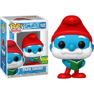 Funko POP! Television: The Smurfs - Papa Smurf - 2024 Summer Convention Exclusive - 1525